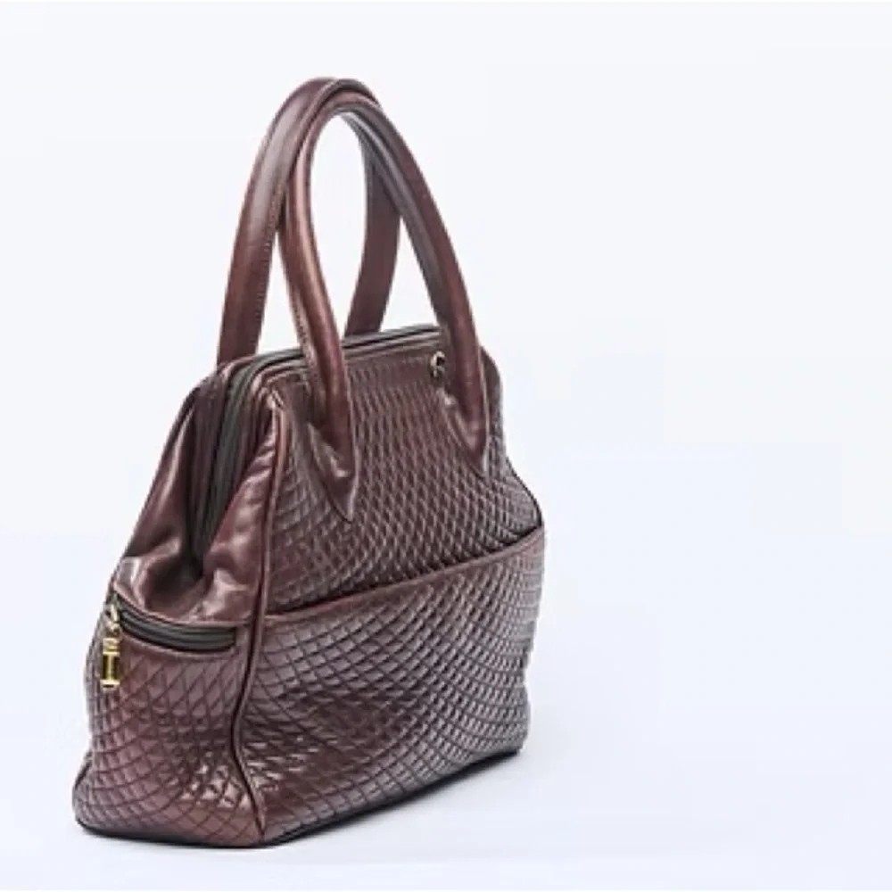 Bally Quilted Lambskin Leather‎ Handbag